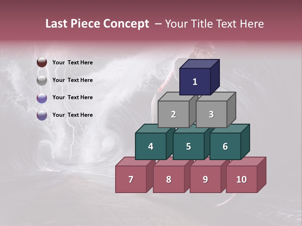 Trip Outdoor Helmet PowerPoint Template