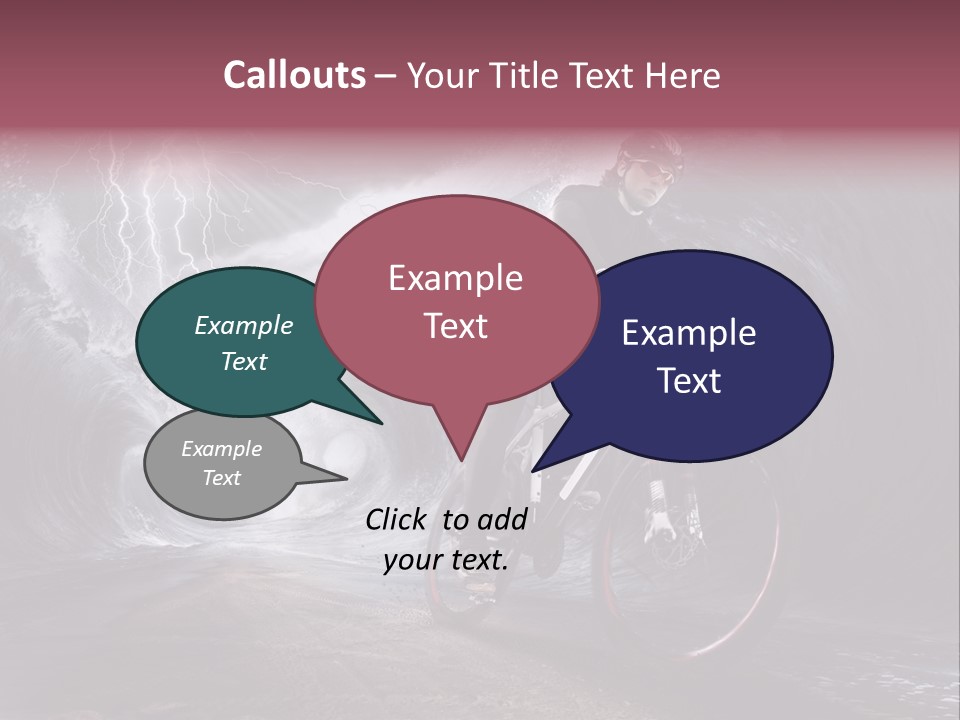 Trip Outdoor Helmet PowerPoint Template