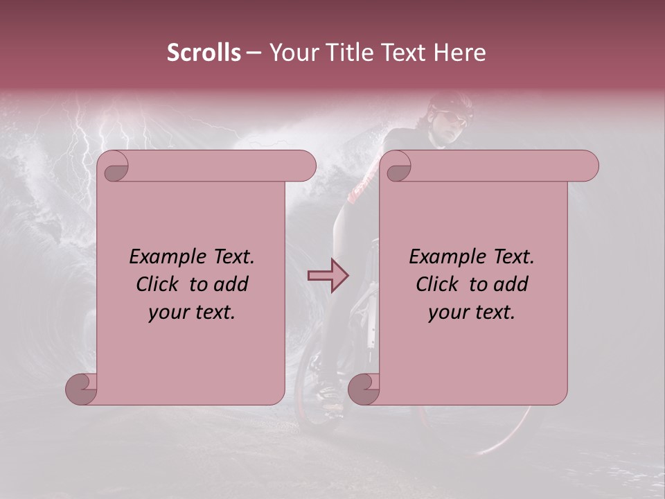 Trip Outdoor Helmet PowerPoint Template