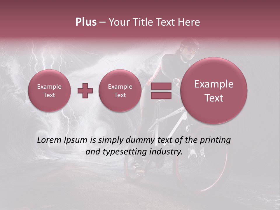 Trip Outdoor Helmet PowerPoint Template