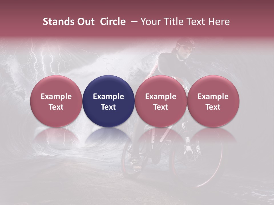 Trip Outdoor Helmet PowerPoint Template