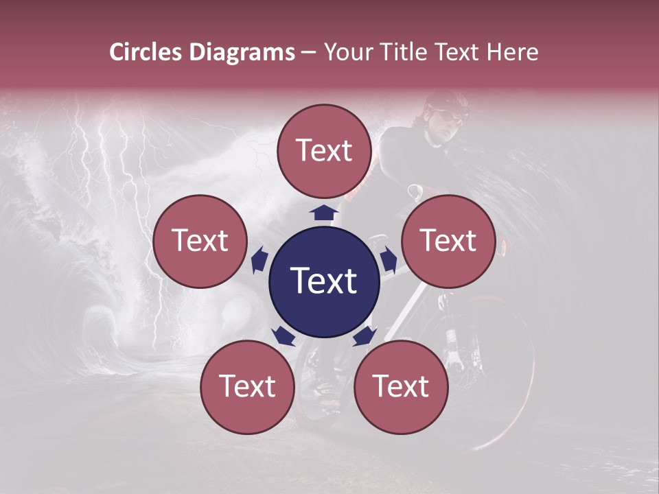 Trip Outdoor Helmet PowerPoint Template