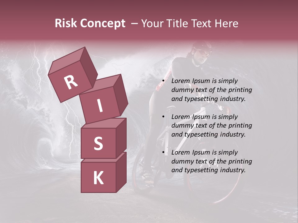 Trip Outdoor Helmet PowerPoint Template