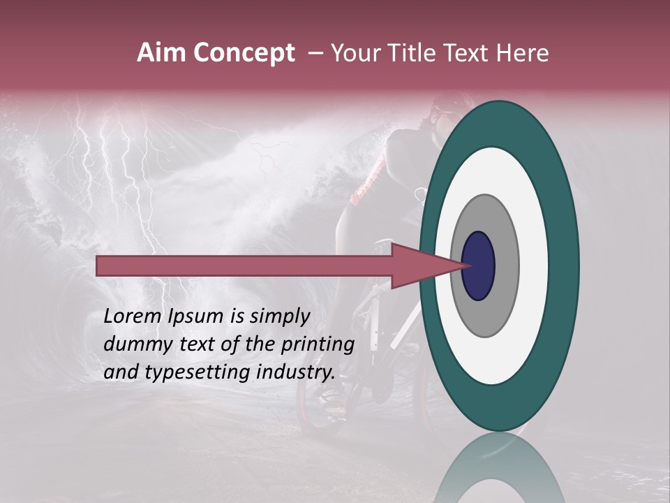 Trip Outdoor Helmet PowerPoint Template