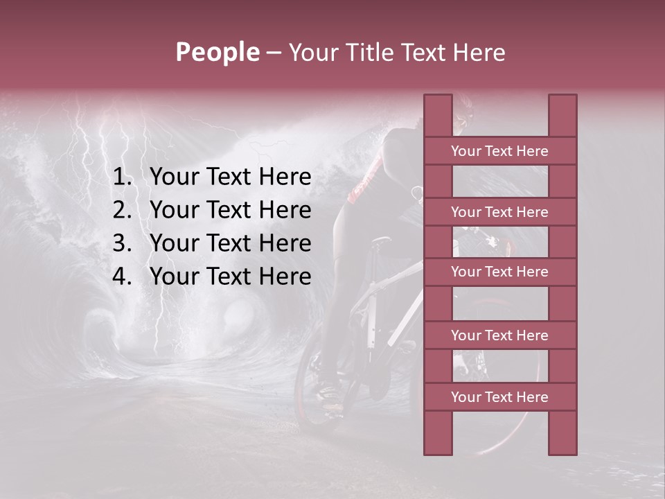 Trip Outdoor Helmet PowerPoint Template