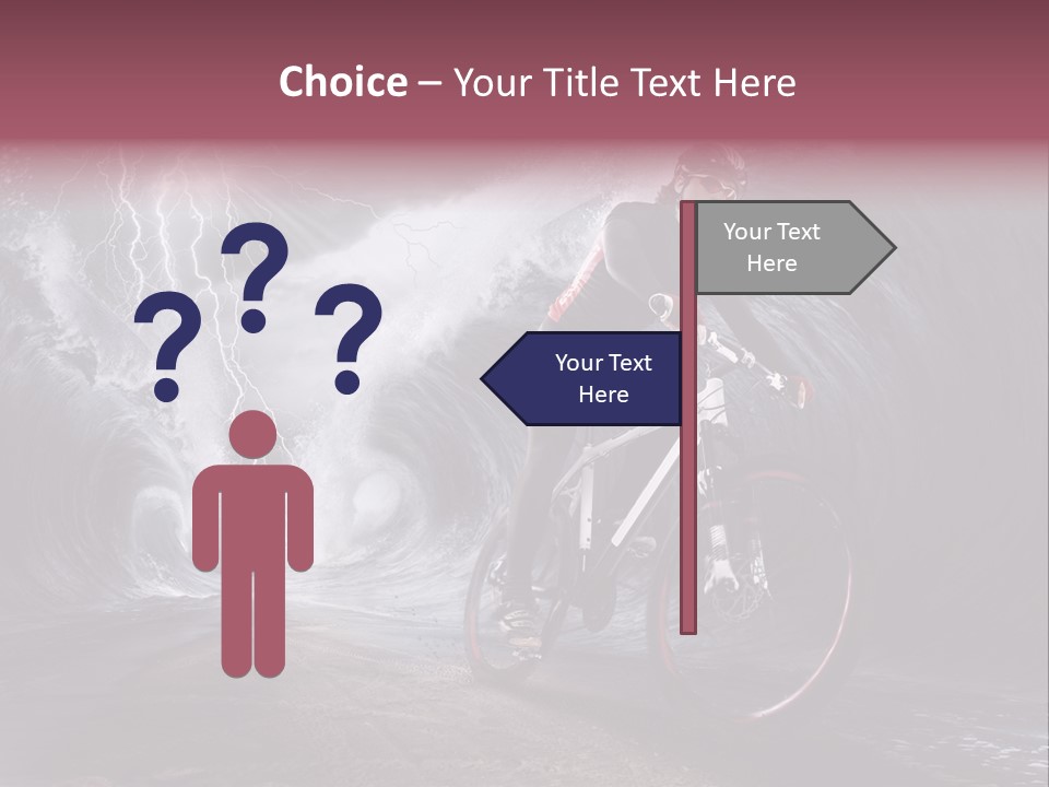 Trip Outdoor Helmet PowerPoint Template