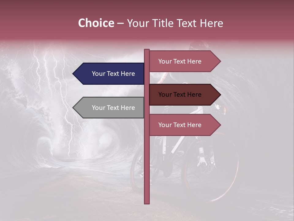 Trip Outdoor Helmet PowerPoint Template
