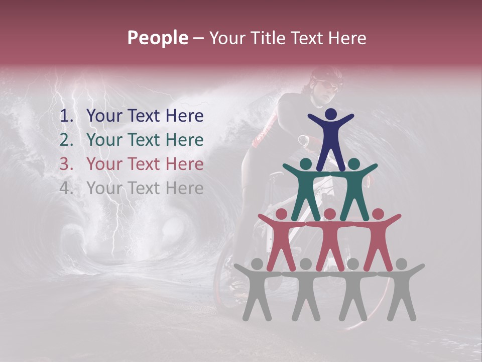 Trip Outdoor Helmet PowerPoint Template