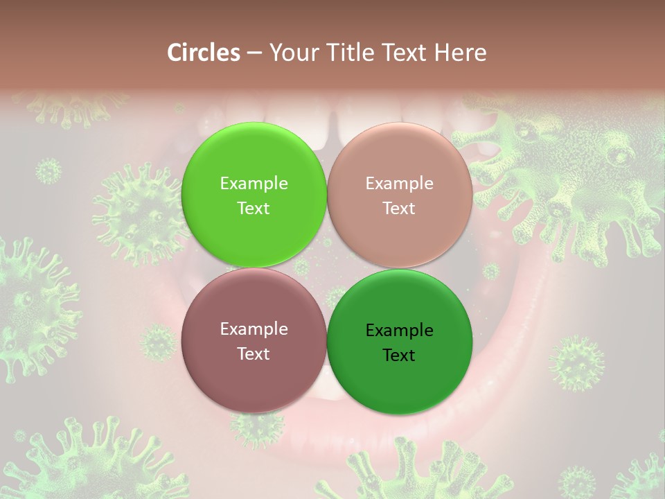Sanitation Health Human Infection PowerPoint Template