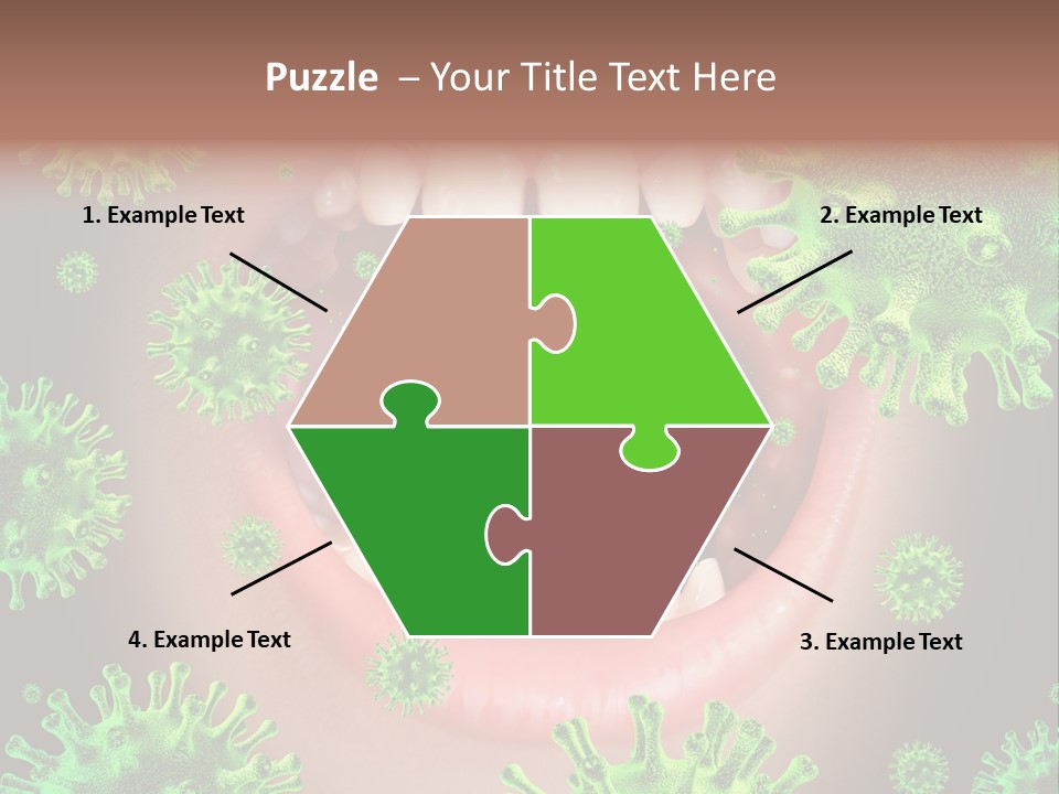 Sanitation Health Human Infection PowerPoint Template