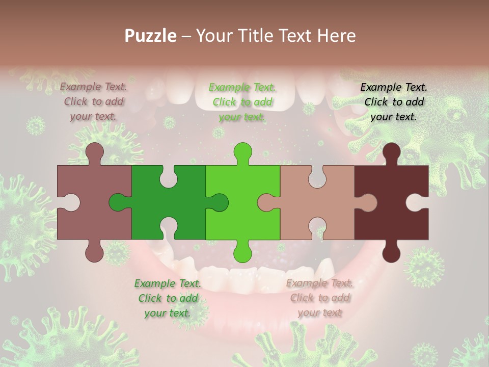 Sanitation Health Human Infection PowerPoint Template