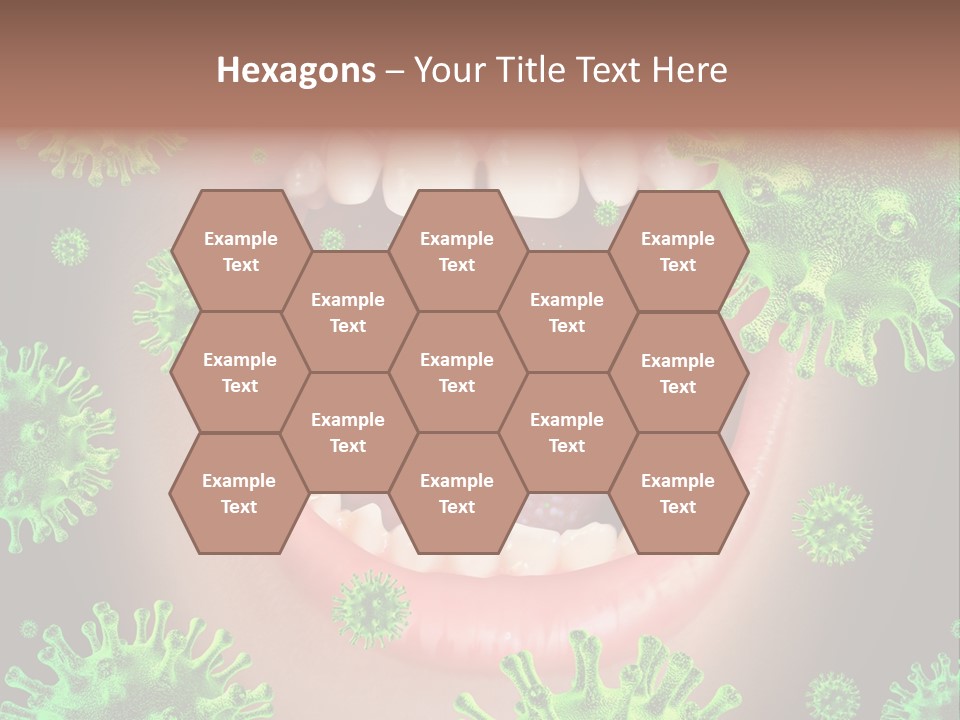 Sanitation Health Human Infection PowerPoint Template