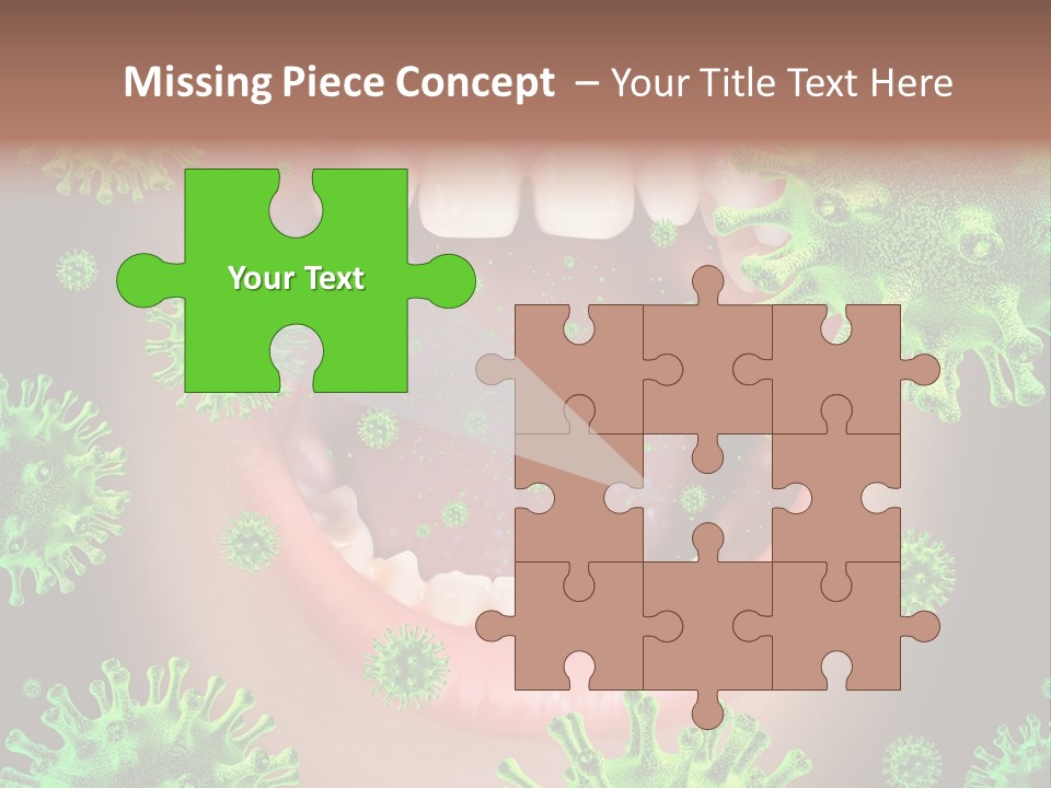 Sanitation Health Human Infection PowerPoint Template