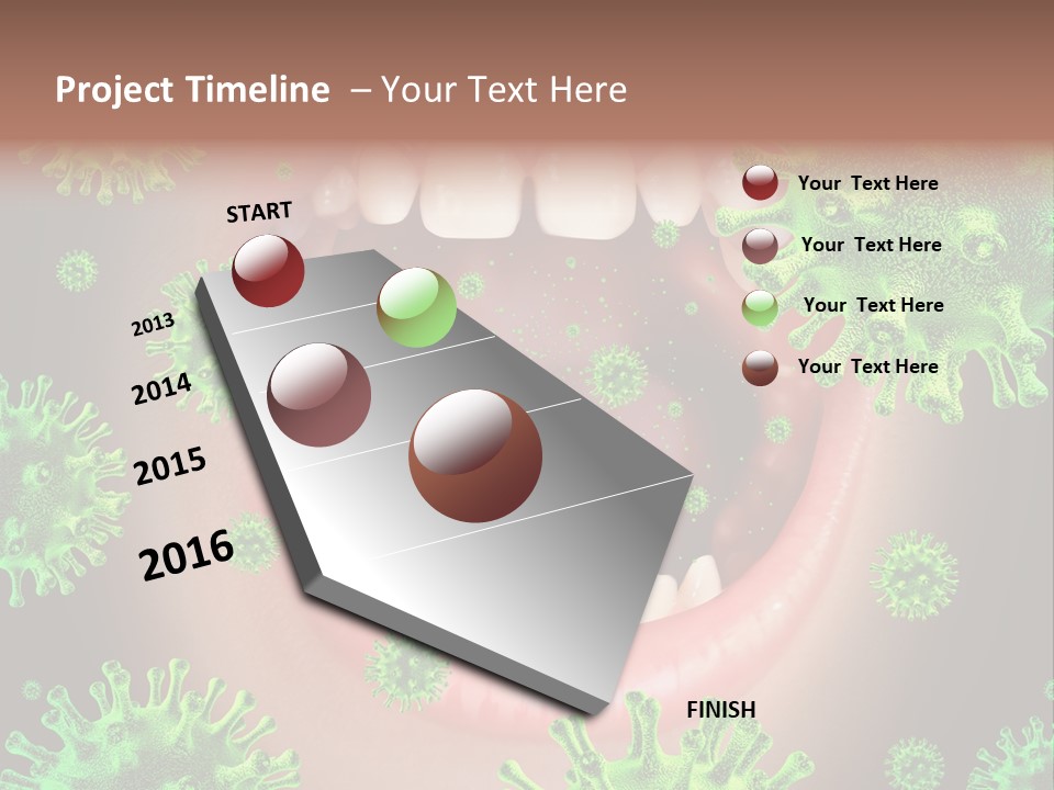 Sanitation Health Human Infection PowerPoint Template