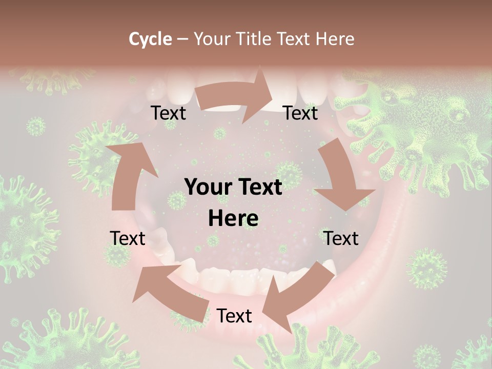 Sanitation Health Human Infection PowerPoint Template