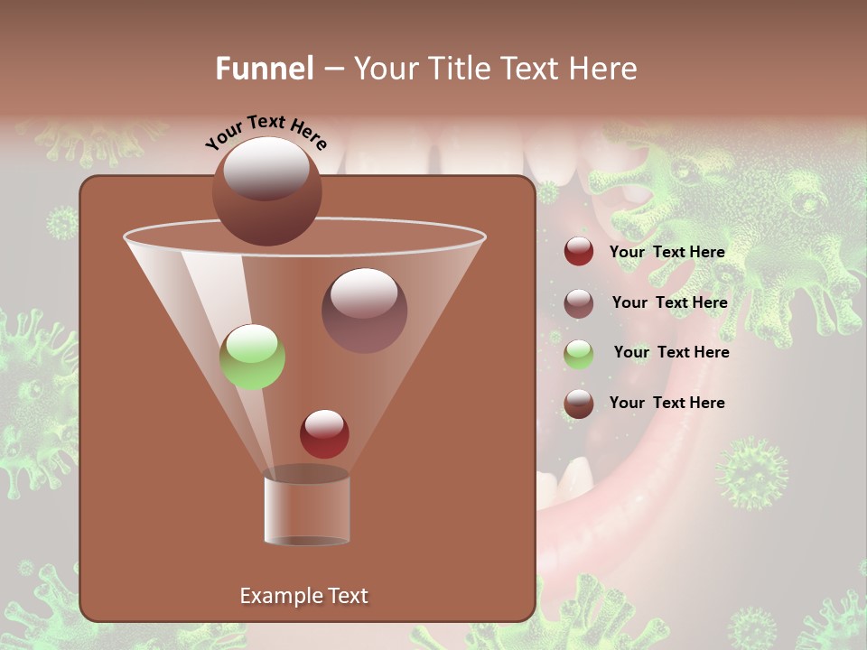 Sanitation Health Human Infection PowerPoint Template