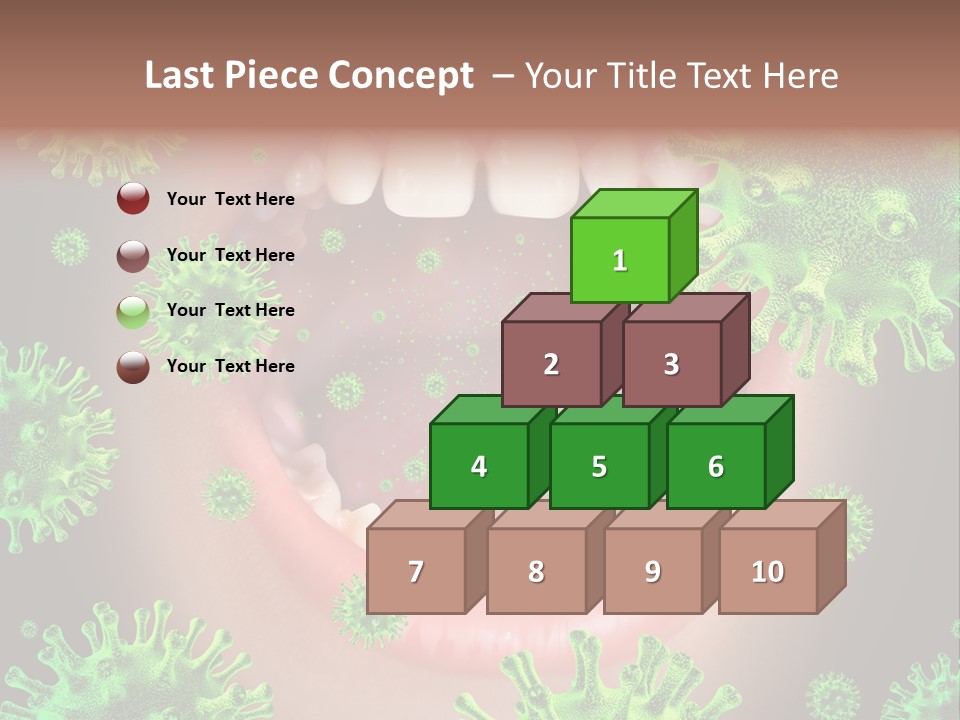 Sanitation Health Human Infection PowerPoint Template