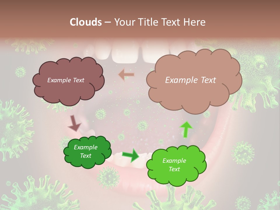 Sanitation Health Human Infection PowerPoint Template