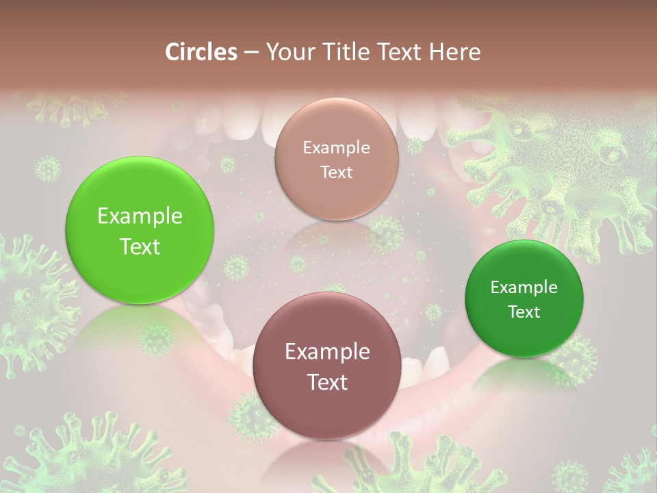 Sanitation Health Human Infection PowerPoint Template