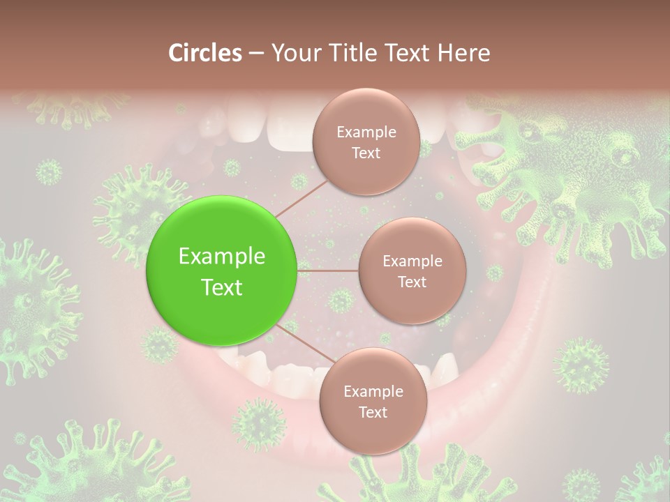 Sanitation Health Human Infection PowerPoint Template