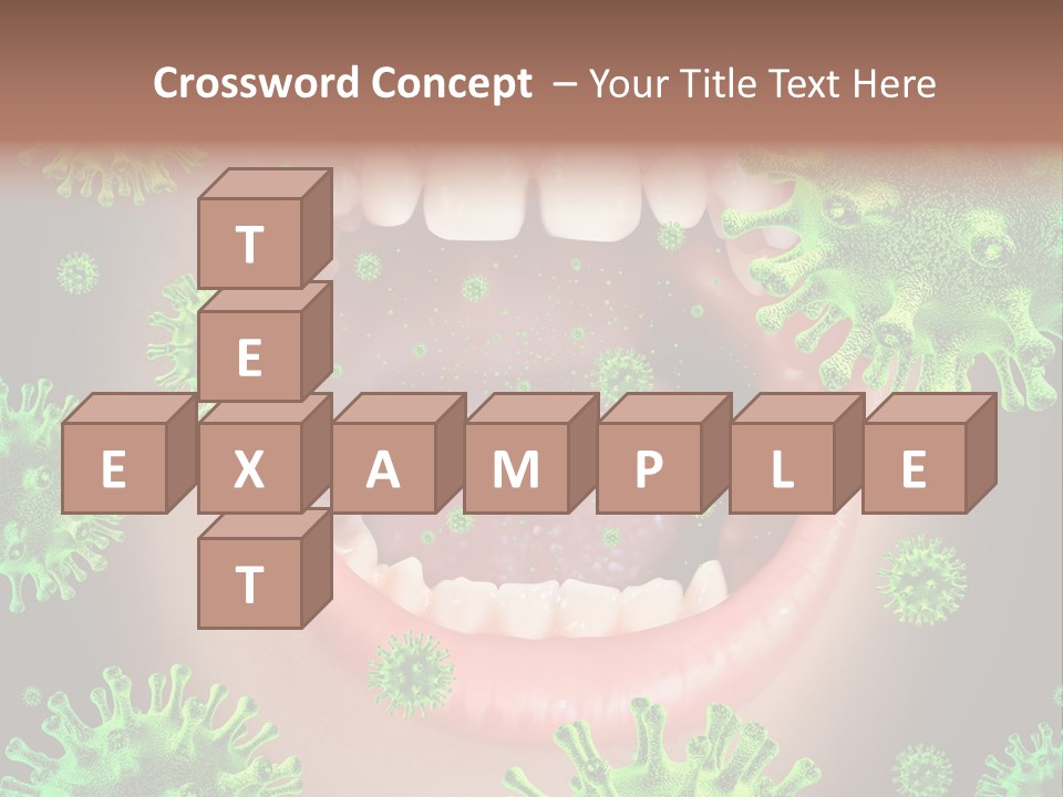 Sanitation Health Human Infection PowerPoint Template