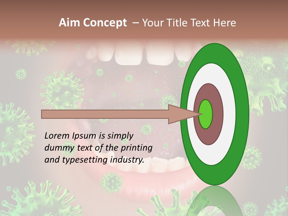 Sanitation Health Human Infection PowerPoint Template