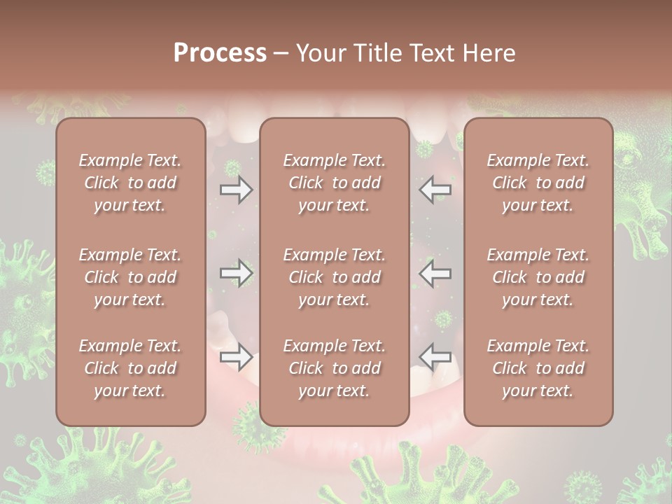 Sanitation Health Human Infection PowerPoint Template