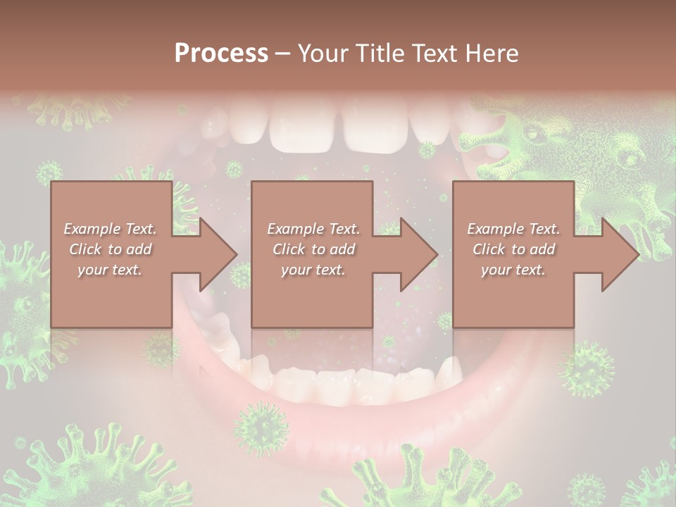 Sanitation Health Human Infection PowerPoint Template