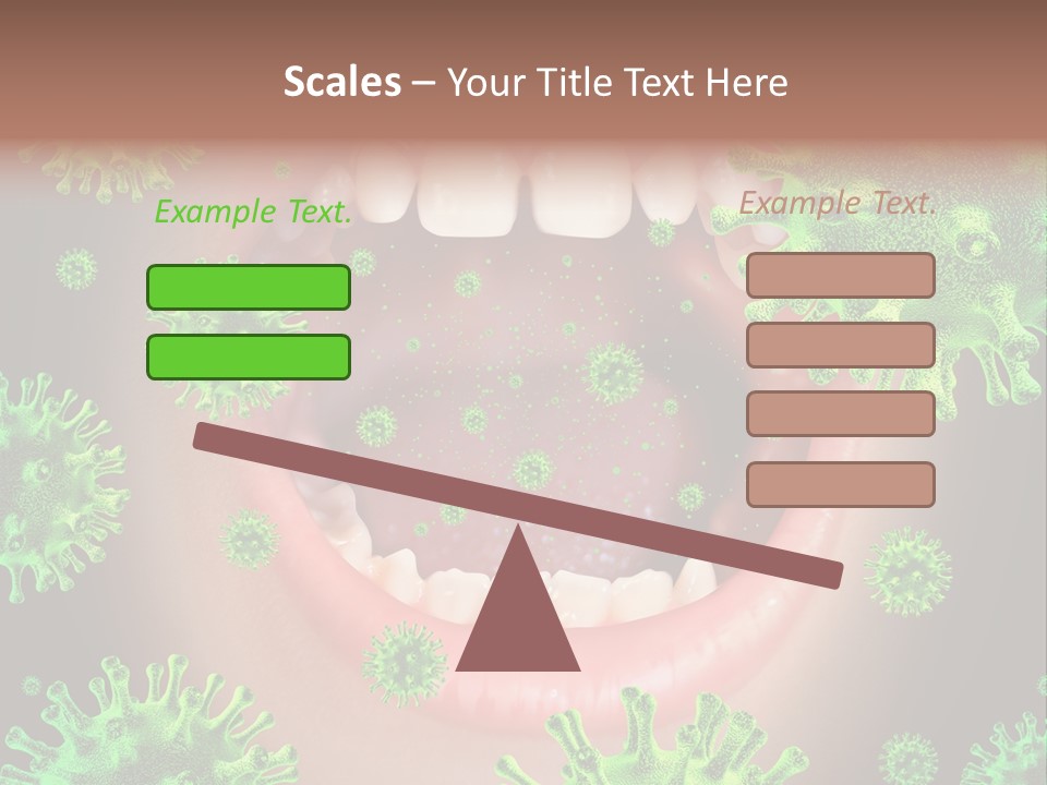 Sanitation Health Human Infection PowerPoint Template
