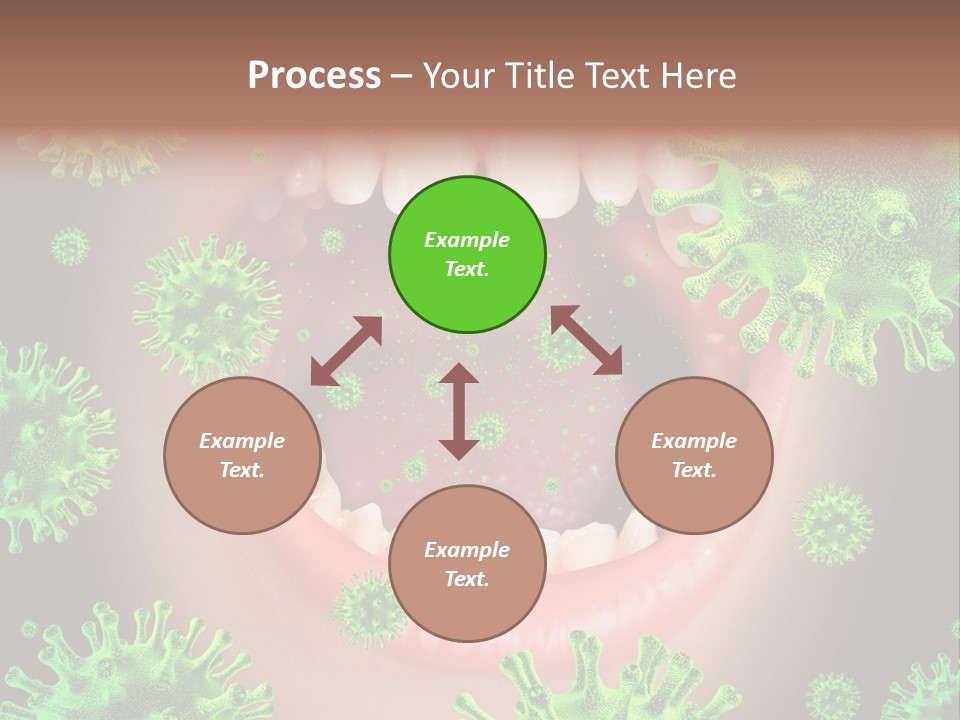 Sanitation Health Human Infection PowerPoint Template