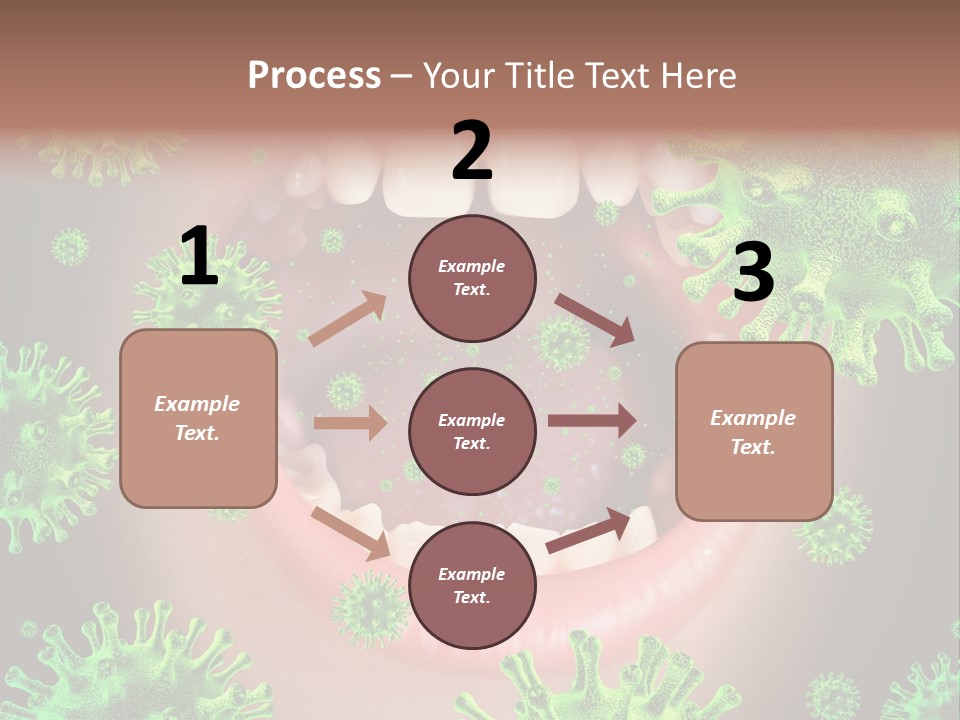 Sanitation Health Human Infection PowerPoint Template