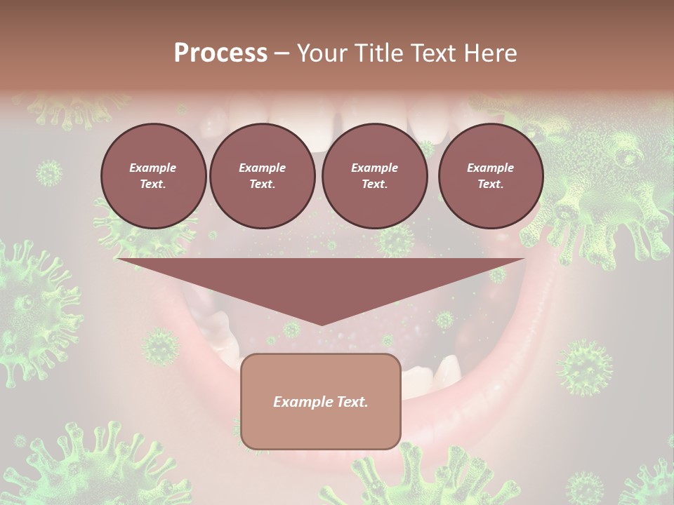Sanitation Health Human Infection PowerPoint Template