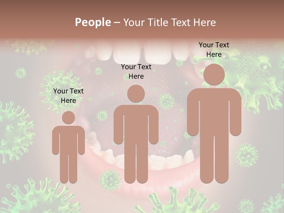 Sanitation Health Human Infection PowerPoint Template