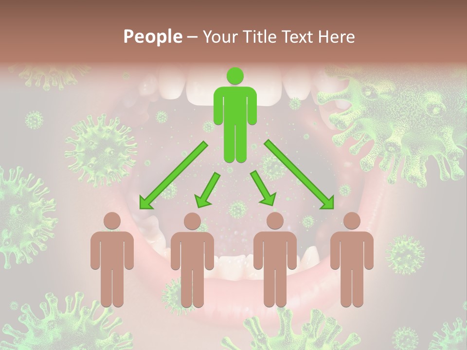 Sanitation Health Human Infection PowerPoint Template