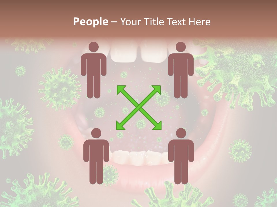 Sanitation Health Human Infection PowerPoint Template