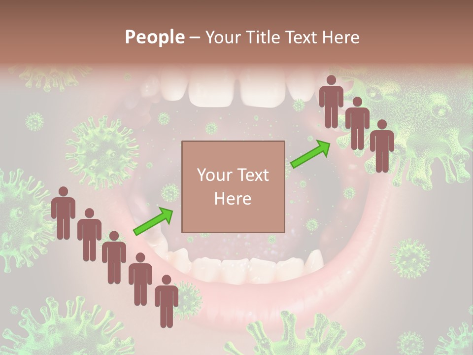 Sanitation Health Human Infection PowerPoint Template