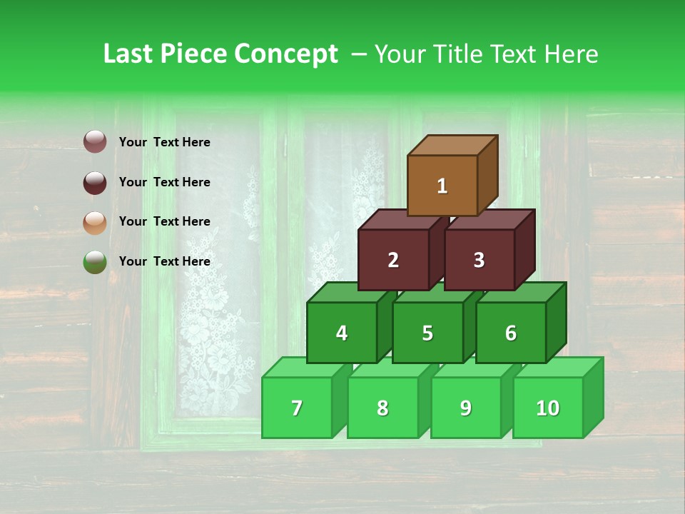 Plank Wood Box PowerPoint Template