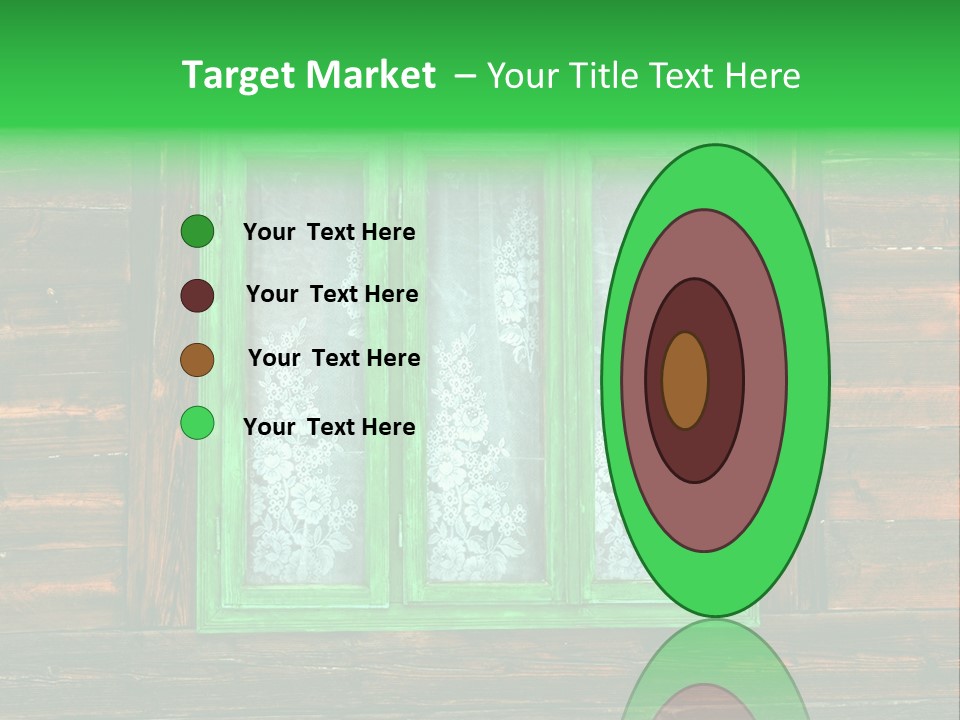 Plank Wood Box PowerPoint Template