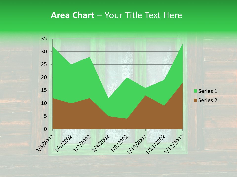 Plank Wood Box PowerPoint Template