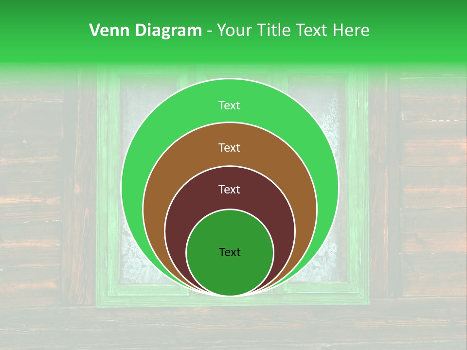Plank Wood Box PowerPoint Template