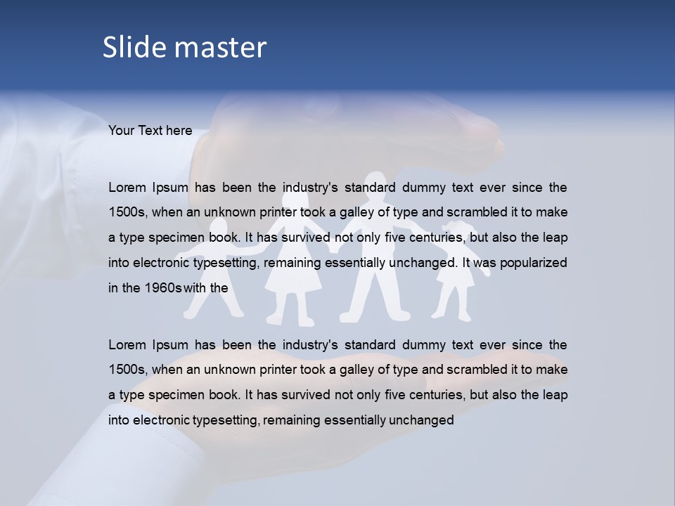 Protection Parent Paper PowerPoint Template