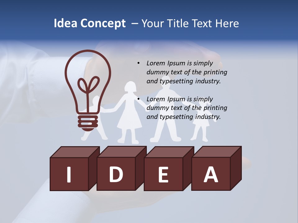 Protection Parent Paper PowerPoint Template