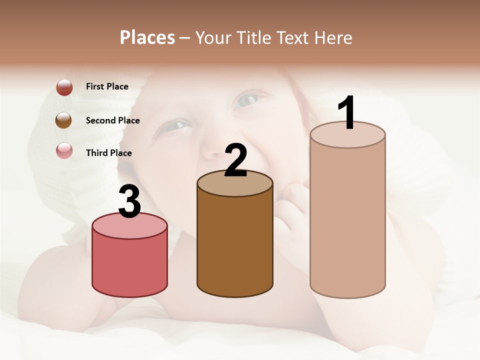 Beautiful Child Eyes PowerPoint Template