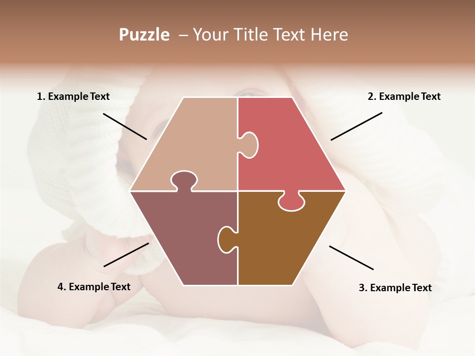 Beautiful Child Eyes PowerPoint Template