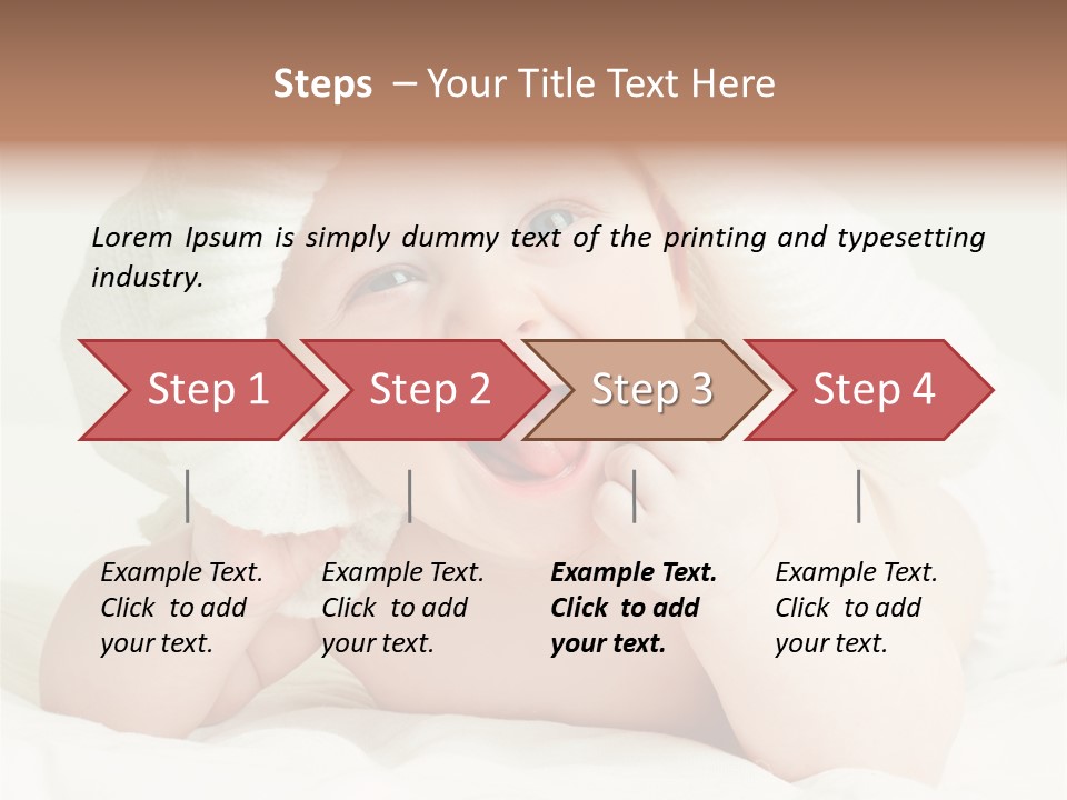 Beautiful Child Eyes PowerPoint Template