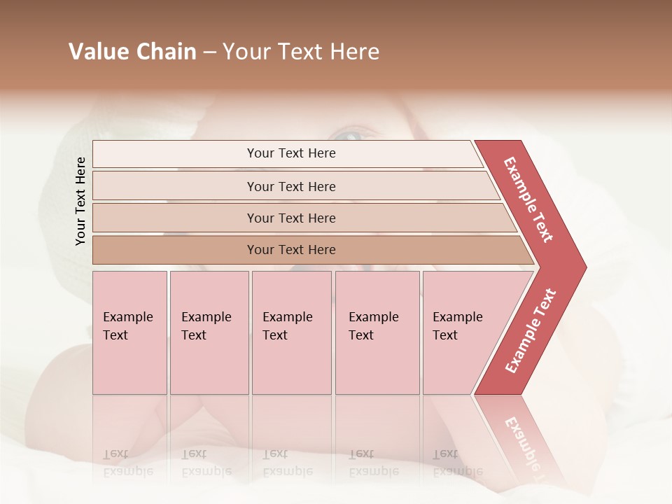 Beautiful Child Eyes PowerPoint Template