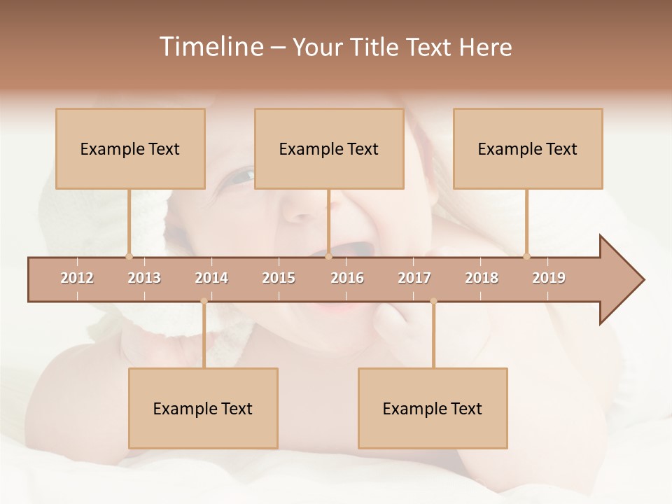 Beautiful Child Eyes PowerPoint Template