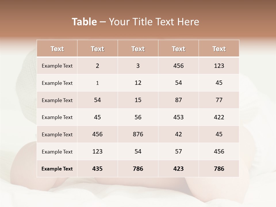 Beautiful Child Eyes PowerPoint Template