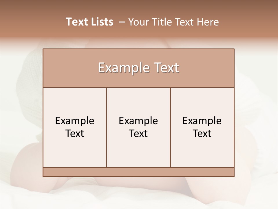 Beautiful Child Eyes PowerPoint Template
