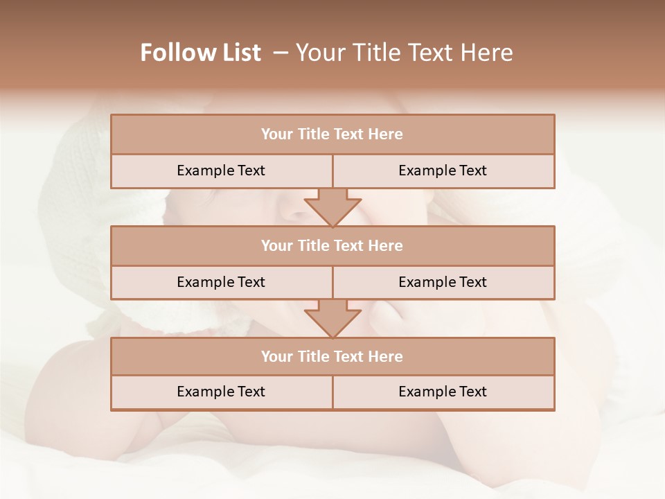 Beautiful Child Eyes PowerPoint Template